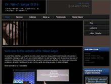 Tablet Screenshot of drnileshsalgar.com